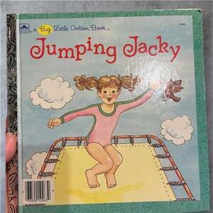Jumping Jacky A Big Little Golden Book by Fran Manushkin 1986
